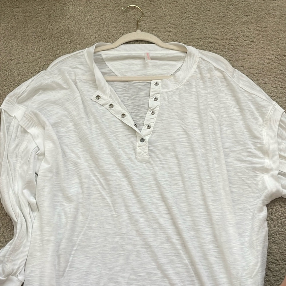 Free people movement long sleeve buttoned